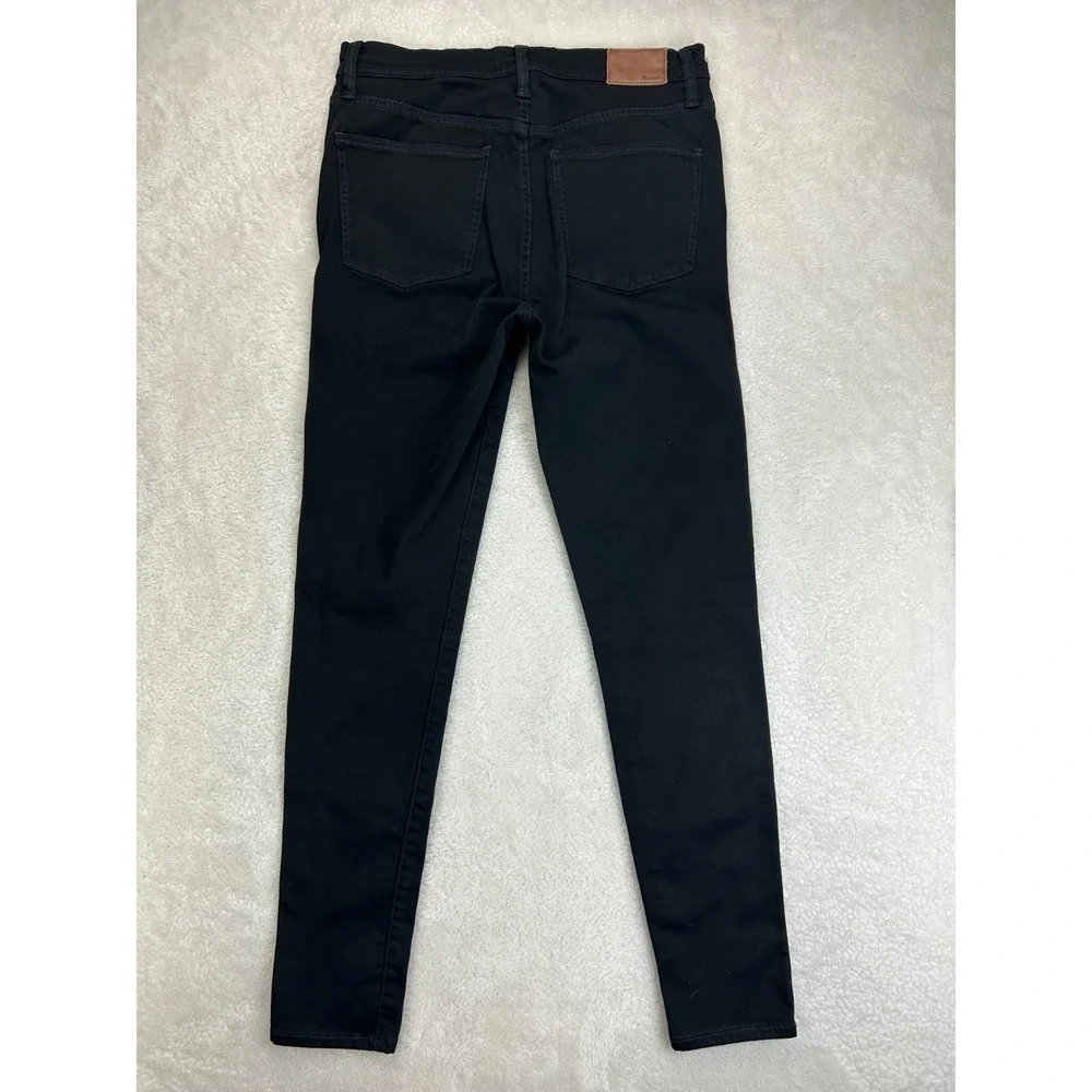 Madewell Skinny Jeans Womens 30T Black Denim 10